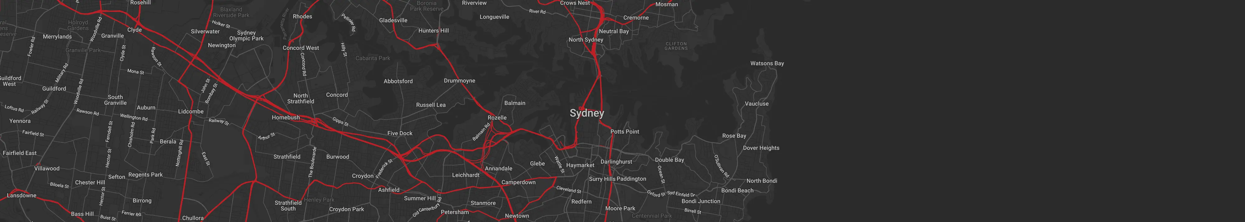 Map of Zealous Creative location in Sydney, Australia