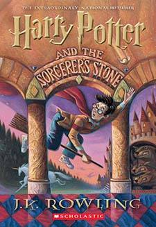 Harry Potter and the Sorcerer's Stone book cover
